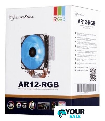 Кулер для процессора SilverStone AR12 RGB - Изображение №8 — Интернет-магазин Your Sale