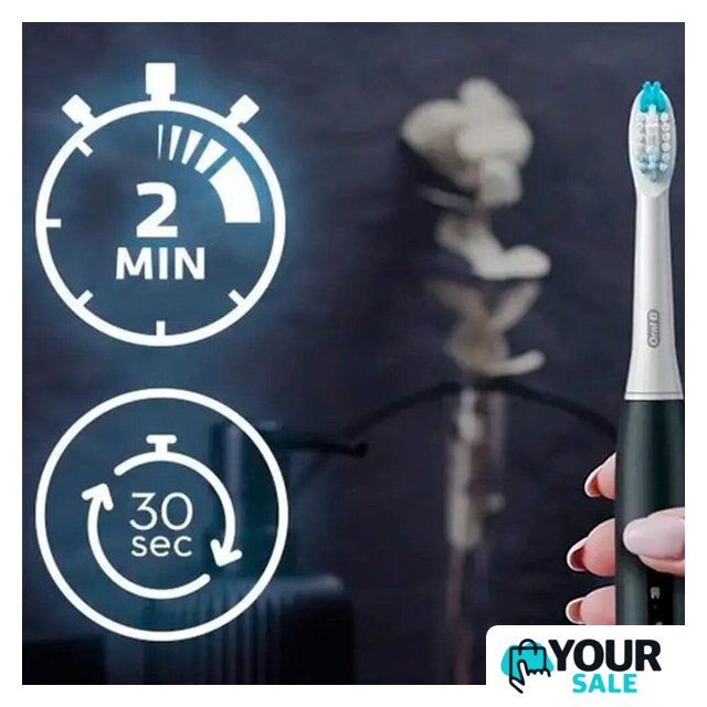 Электрическая зубная щетка Oral-B Pulsonic Slim Clean 2000 (черный) - Изображение №3 — Интернет-магазин Your Sale