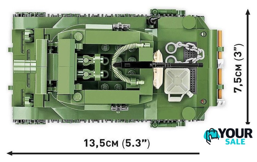 Конструктор Cobi Historical Collection WWII H.M.C. M8 Scott - Изображение №9 — Интернет-магазин Your Sale