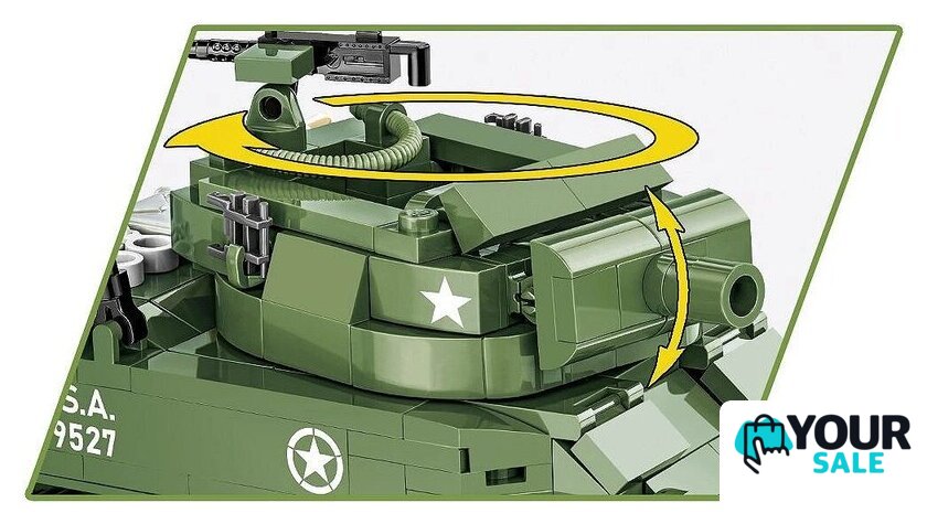 Конструктор Cobi Historical Collection WWII H.M.C. M8 Scott - Изображение №5 — Интернет-магазин Your Sale
