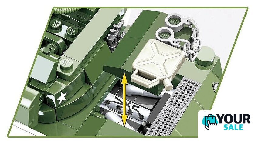 Конструктор Cobi Historical Collection WWII H.M.C. M8 Scott - Изображение №4 — Интернет-магазин Your Sale