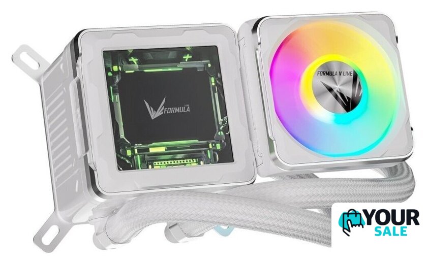 Система жидкостного охлаждения для процессора Formula Cryo Wing Digi 360 (белый) - Изображение №3 — Интернет-магазин Your Sale