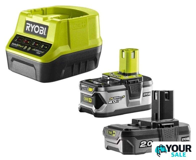 Аккумулятор с зарядным устройством Ryobi RC18120-242 5133003365 (18В/4 Ah + 18В/2 Ah + 18В) - Изображение №1 — Интернет-магазин Your Sale