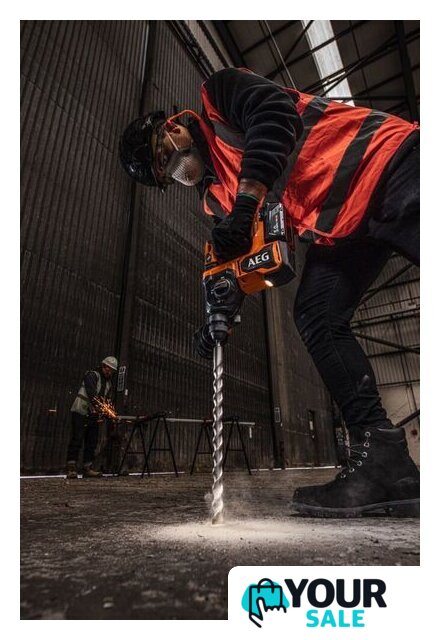Перфоратор AEG Powertools BBH18BL2-502C 4935492343 (с 2-мя АКБ, кейс) - Изображение №9 — Интернет-магазин Your Sale