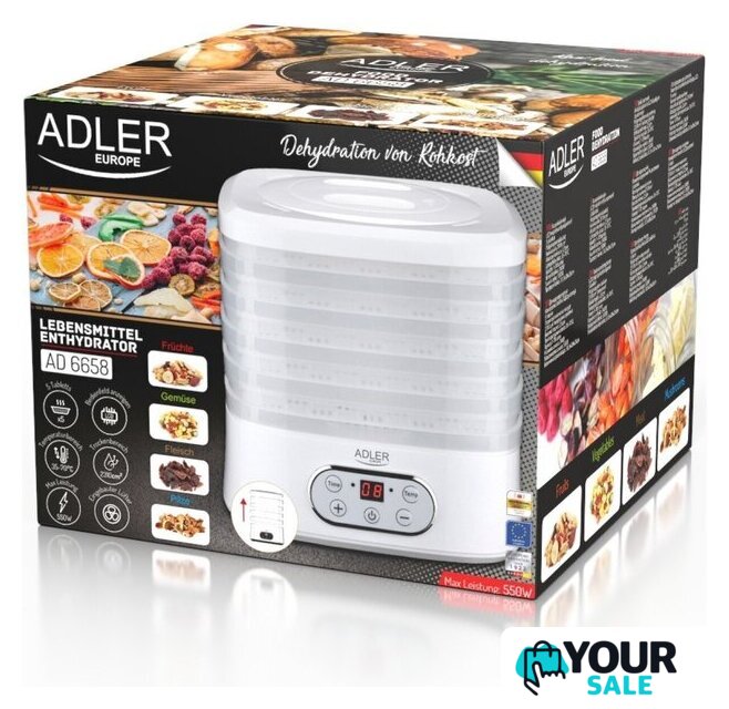 Сушилка для овощей и фруктов Adler AD 6658 - Изображение №6 — Интернет-магазин Your Sale
