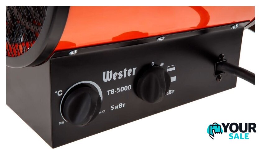Электрическая тепловая пушка Wester TB-5000 - Изображение №6 — Интернет-магазин Your Sale