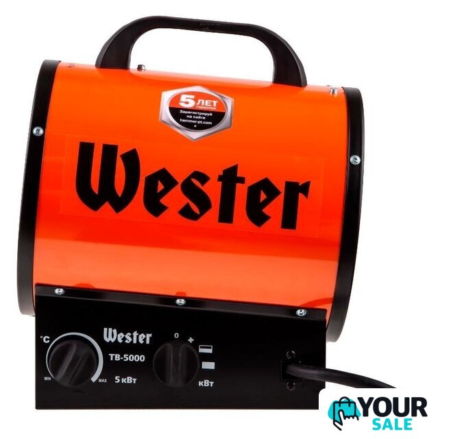 Электрическая тепловая пушка Wester TB-5000 - Изображение №3 — Интернет-магазин Your Sale