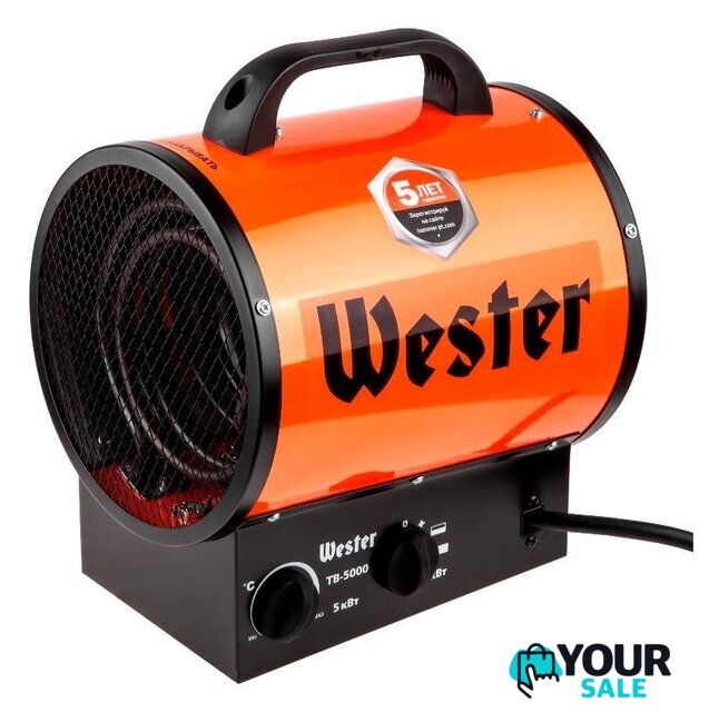 Электрическая тепловая пушка Wester TB-5000 - Изображение №1 — Интернет-магазин Your Sale
