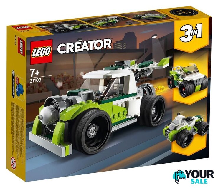 Конструктор LEGO Creator 31103 Грузовик-ракета - Изображение №1 — Интернет-магазин Your Sale