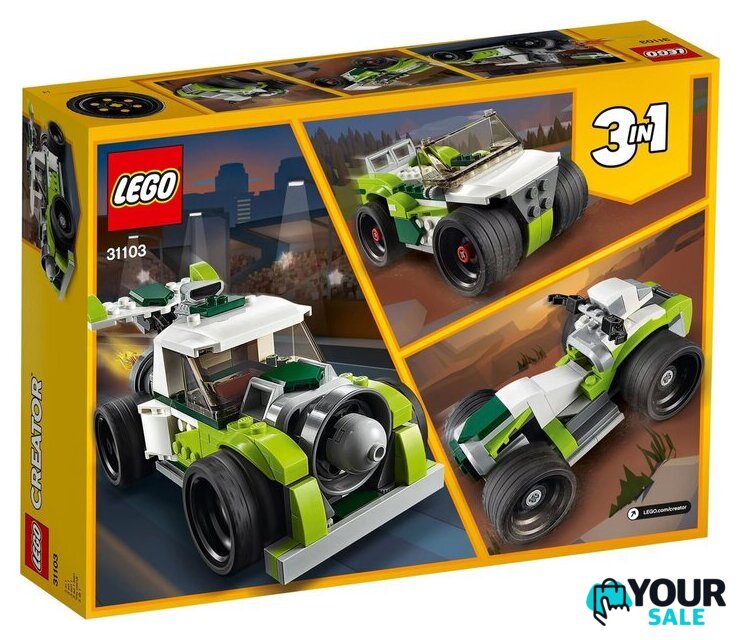 Конструктор LEGO Creator 31103 Грузовик-ракета - Изображение №2 — Интернет-магазин Your Sale