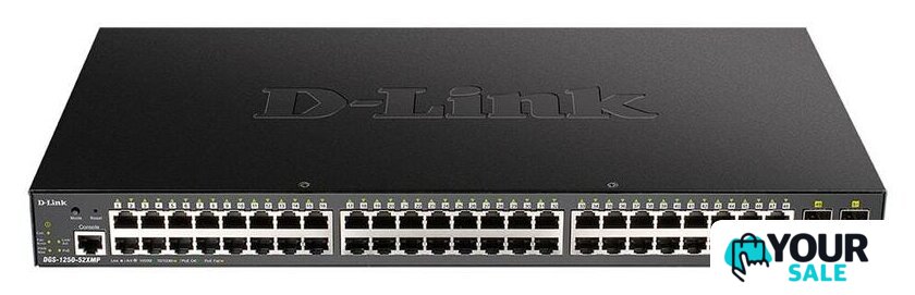 Управляемый коммутатор 2-го уровня D-Link DGS-1250-52XMP/A1A - Изображение №1 — Интернет-магазин Your Sale