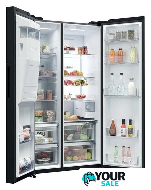 Холодильник side by side Haier HSW79F18DIGB - Изображение №5 — Интернет-магазин Your Sale