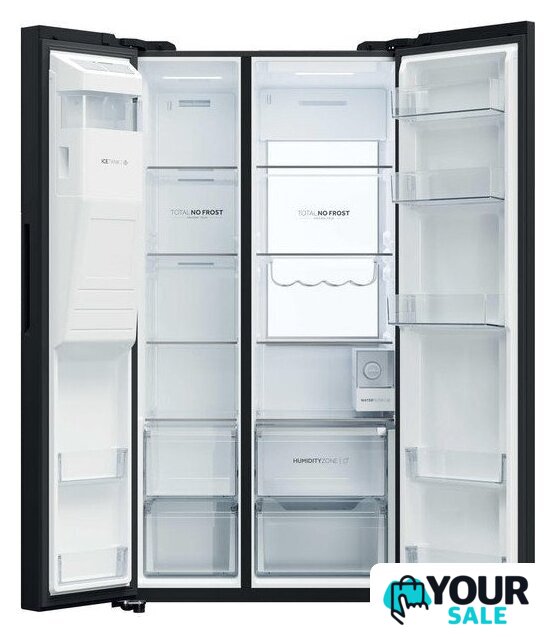Холодильник side by side Haier HSW79F18DIGB - Изображение №3 — Интернет-магазин Your Sale
