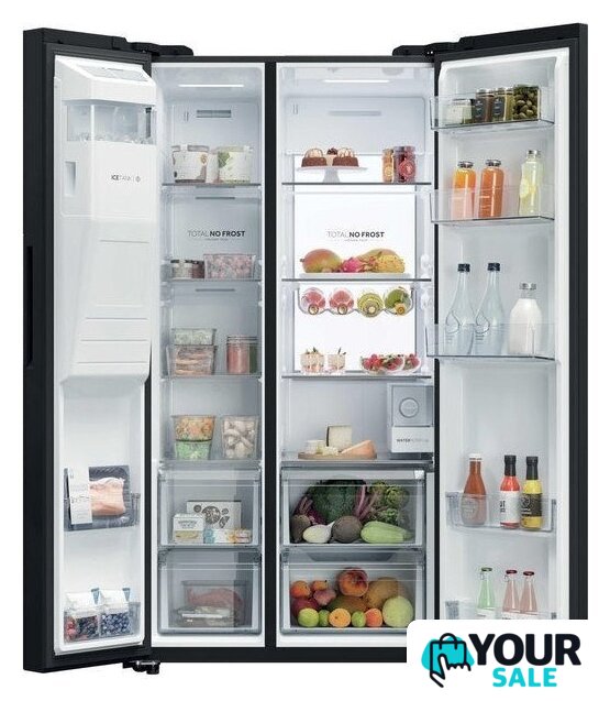 Холодильник side by side Haier HSW79F18DIGB - Изображение №2 — Интернет-магазин Your Sale
