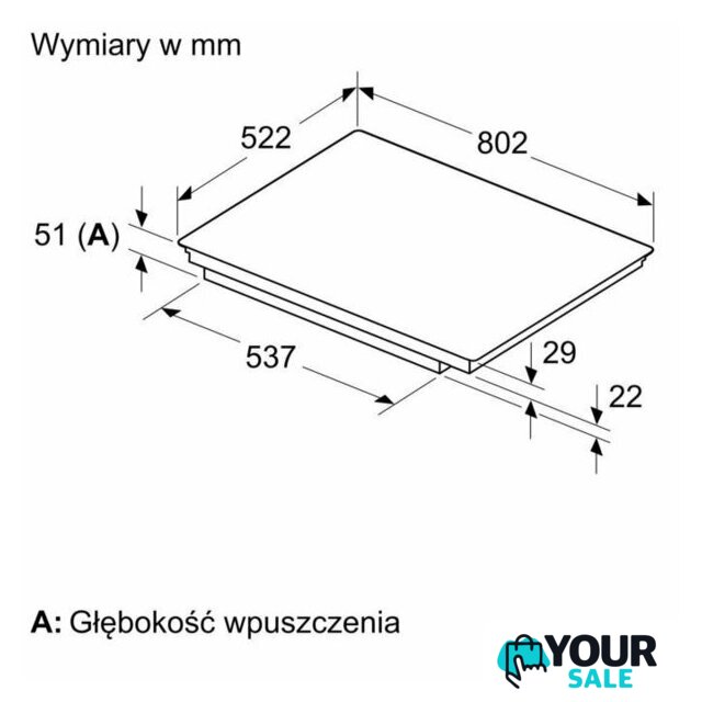 Варочная панель Bosch Serie 6 PVW831HC1E - Изображение №7 — Интернет-магазин Your Sale