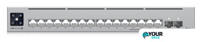 Управляемый коммутатор 3-го уровня Ubiquiti UniFi Switch Pro Max 16 PoE - Изображение №2 — Интернет-магазин Your Sale