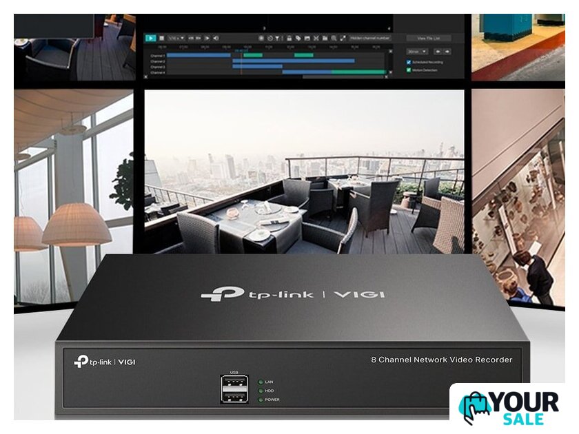 Сетевой видеорегистратор TP-Link Vigi NVR1008H - Изображение №4 — Интернет-магазин Your Sale