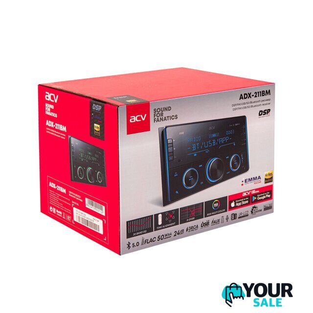 USB-магнитола ACV ADX-211BM DSP - Изображение №8 — Интернет-магазин Your Sale