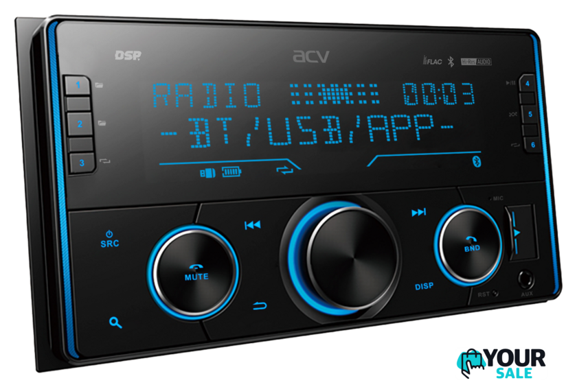 USB-магнитола ACV ADX-211BM DSP - Изображение №1 — Интернет-магазин Your Sale