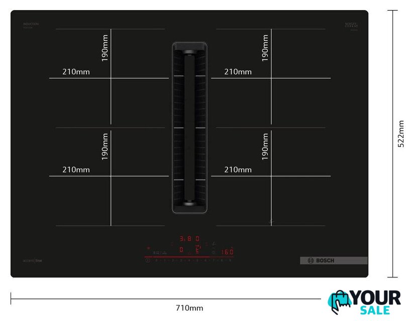 Варочная панель Bosch Serie 6 PVQ711H26E - Изображение №2 — Интернет-магазин Your Sale
