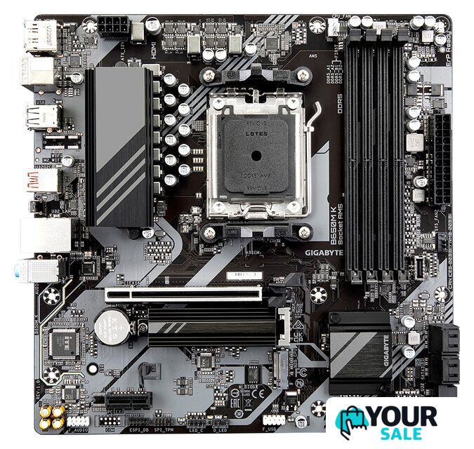 Материнская плата Gigabyte B650M K (rev. 1.0) - Изображение №1 — Интернет-магазин Your Sale