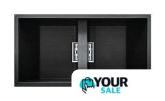 Кухонная мойка Elleci Dogma 100 Slim Black K86 EKD1008686MSLM (standard SIR) - Изображение №1 — Интернет-магазин Your Sale