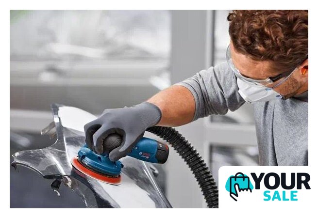 Эксцентриковая шлифмашина Bosch GEX 12V-125 Professional 0601372101 (без АКБ) - Изображение №3 — Интернет-магазин Your Sale