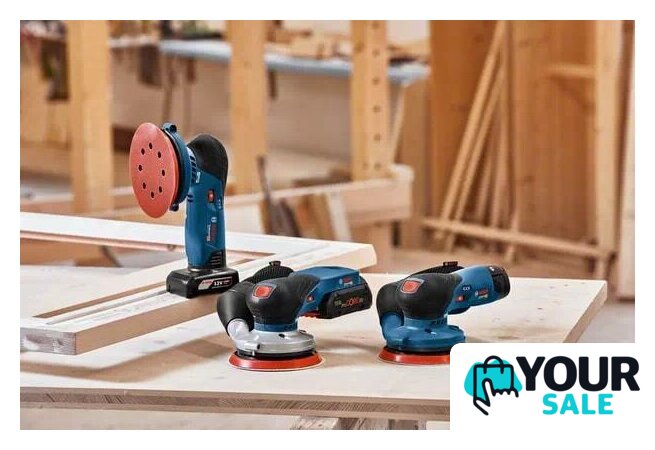 Эксцентриковая шлифмашина Bosch GEX 12V-125 Professional 0601372101 (без АКБ) - Изображение №4 — Интернет-магазин Your Sale
