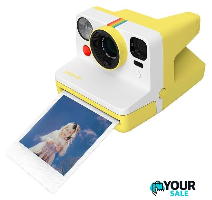 Фотоаппарат Polaroid Now Instant Camera Generation 3 (желтый/белый) - Изображение №2 — Интернет-магазин Your Sale