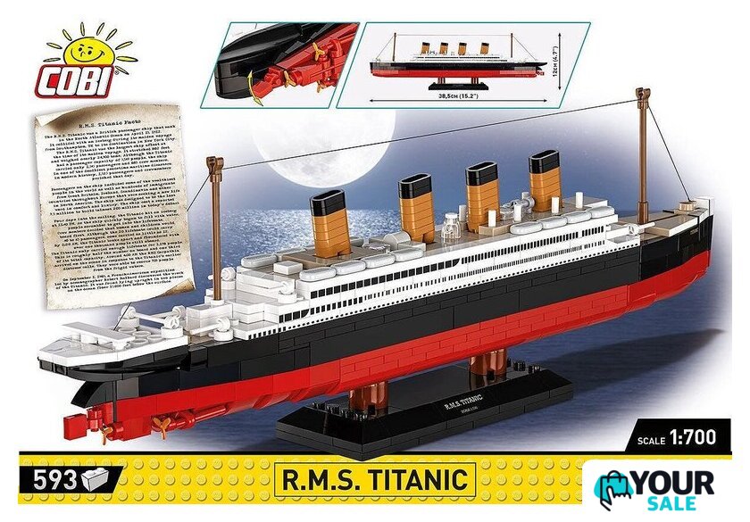 Конструктор Cobi Historical Collection R.M.S. Titanic - Изображение №4 — Интернет-магазин Your Sale