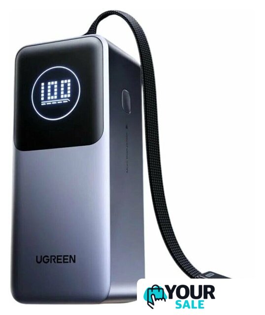 Внешний аккумулятор Ugreen PB723 20000mAh (серый) - Изображение №2 — Интернет-магазин Your Sale