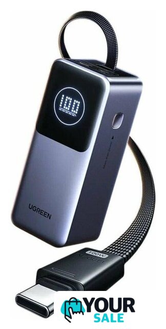 Внешний аккумулятор Ugreen PB723 20000mAh (серый) - Изображение №3 — Интернет-магазин Your Sale