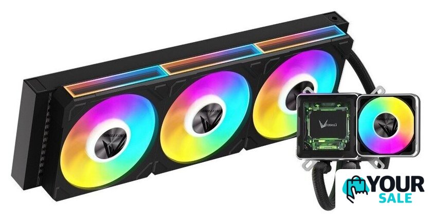 Система жидкостного охлаждения для процессора Formula Cryo Wing Digi 360 (черный) - Изображение №2 — Интернет-магазин Your Sale