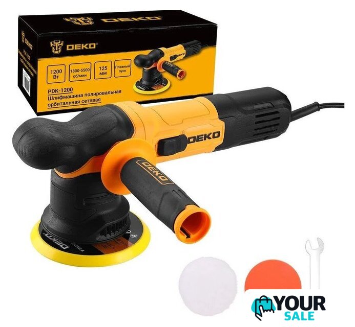 Эксцентриковая шлифмашина Deko PDK-1200 085-1064 - Изображение №1 — Интернет-магазин Your Sale