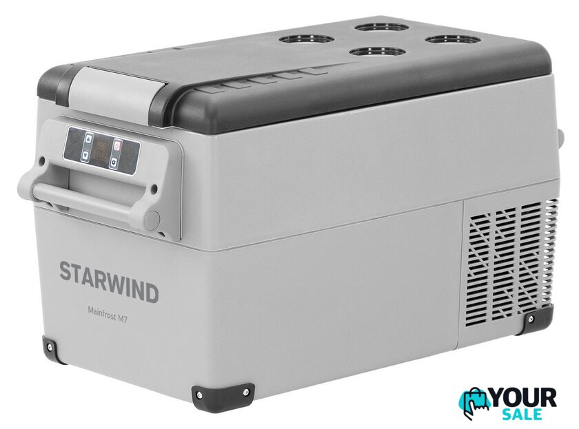 Компрессорный автохолодильник StarWind Mainfrost M7 35л (серый) - Изображение №1 — Интернет-магазин Your Sale