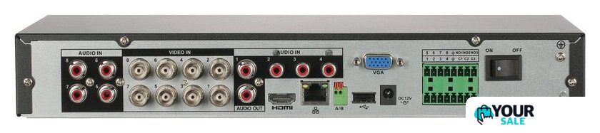 Гибридный видеорегистратор Dahua DH-XVR5108HE-I3/T - Изображение №2 — Интернет-магазин Your Sale