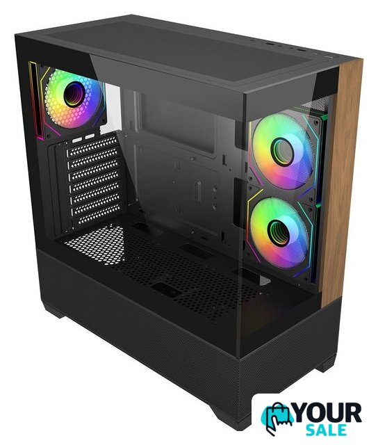 Корпус Cooler Master Elite 690 Wood E690-KHNN-S00 - Изображение №2 — Интернет-магазин Your Sale