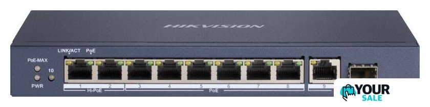 Неуправляемый коммутатор Hikvision DS-3E0510HP-E - Изображение №1 — Интернет-магазин Your Sale