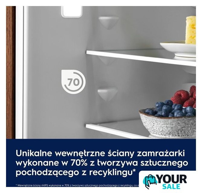 Однокамерный холодильник Electrolux Seria 600 KRD6DE18S1 - Изображение №3 — Интернет-магазин Your Sale