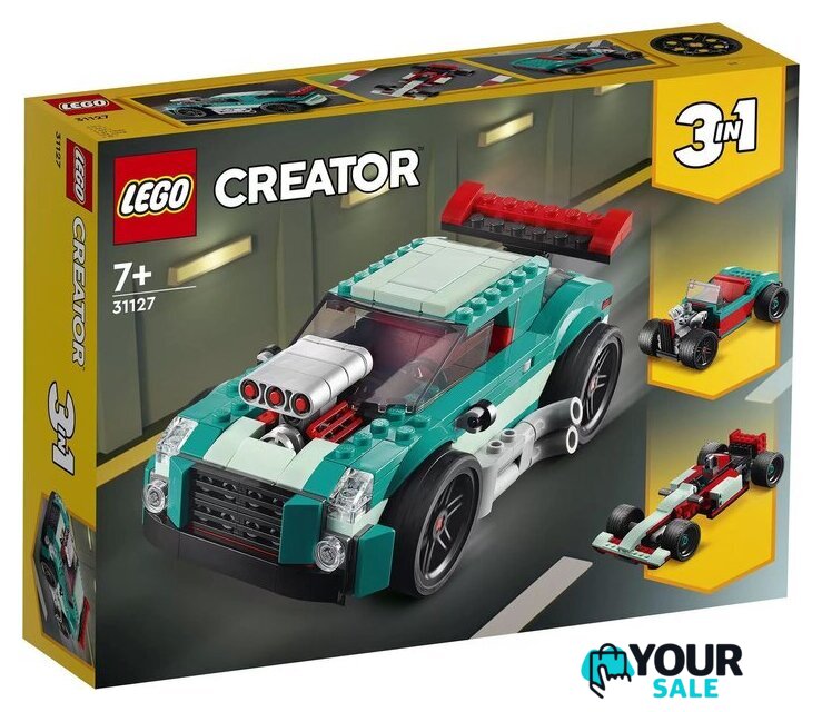 Конструктор LEGO Creator 31127 Уличные гонки - Изображение №1 — Интернет-магазин Your Sale