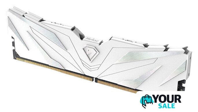 Оперативная память Netac Shadow II White 16ГБ DDR4 2666 МГц NTSWD4P26SP-16W - Изображение №5 — Интернет-магазин Your Sale