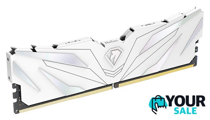 Оперативная память Netac Shadow II White 16ГБ DDR4 2666 МГц NTSWD4P26SP-16W - Изображение №8 — Интернет-магазин Your Sale