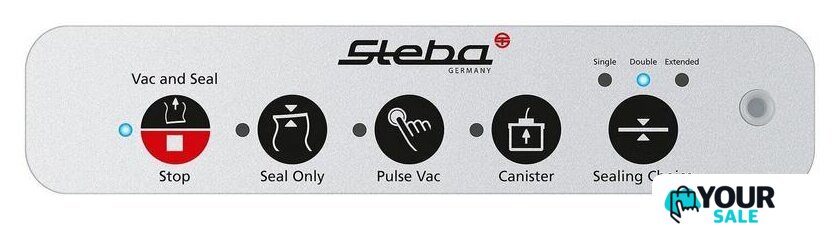 Бескамерный вакуумный упаковщик Steba VK 12 Double Seal - Изображение №3 — Интернет-магазин Your Sale