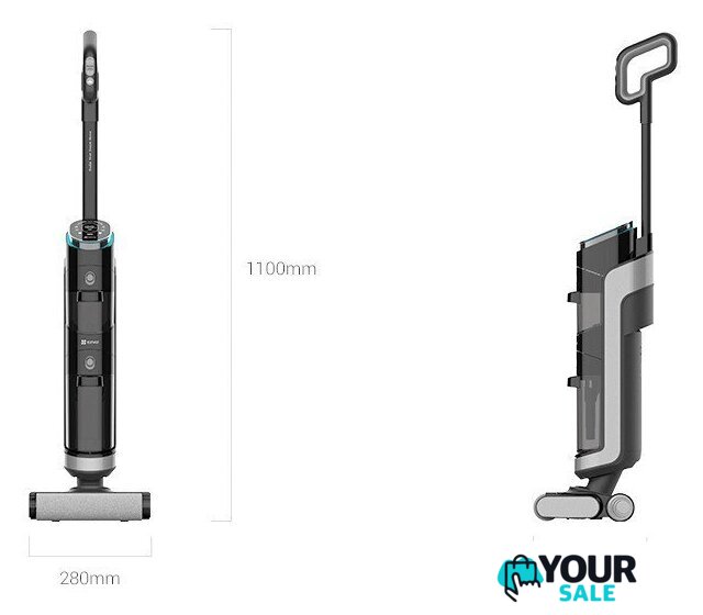 Вертикальный моющий пылесос Ezviz RH1 - Изображение №2 — Интернет-магазин Your Sale