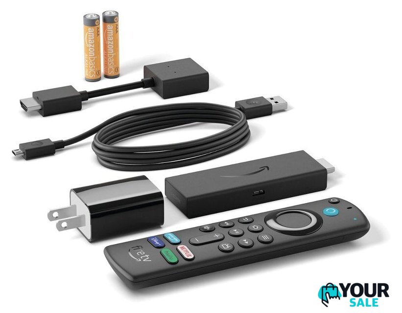Смарт-приставка Amazon Fire TV Stick 4K (с пультом Alexa Voice 3-го поколения) - Изображение №3 — Интернет-магазин Your Sale