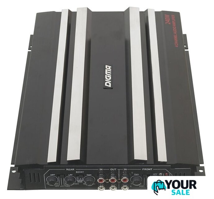 Автомобильный усилитель Digma DCP-400 - Изображение №2 — Интернет-магазин Your Sale