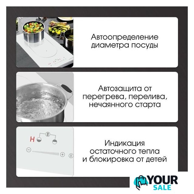 Варочная панель Zigmund & Shtain CI 29.3 W - Изображение №3 — Интернет-магазин Your Sale