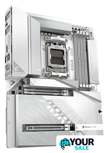 Материнская плата Gigabyte B850 Aorus Stealth Ice - Изображение №3 — Интернет-магазин Your Sale