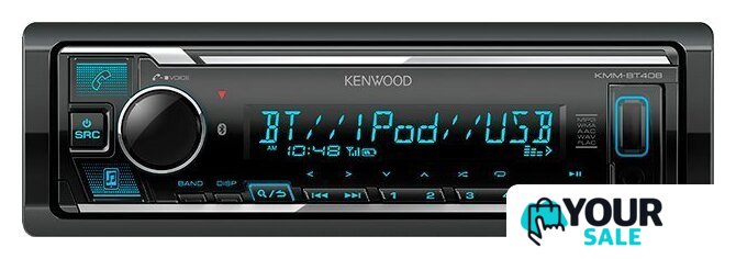 USB-магнитола Kenwood KMM-BT408 - Изображение №1 — Интернет-магазин Your Sale