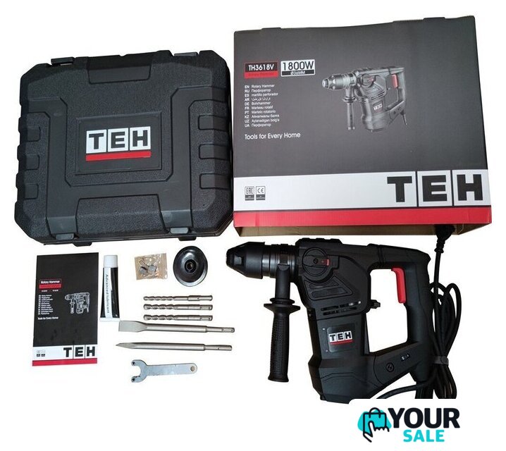 Перфоратор TEH TH3618V (кейс) - Изображение №7 — Интернет-магазин Your Sale